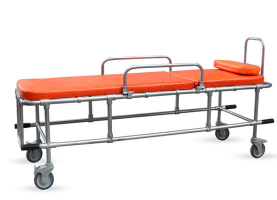 3 Tunable Safety Belts Anti-Ferrous Medical Stretcher Engineered for MRI Suite Patient Transfer & Clinical Emergencies