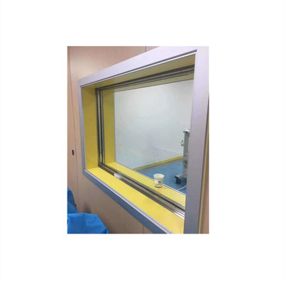 Metal Case X Ray Lead Glass Durable Protective Shield for CT Room Radiation Safety and Medical Imaging Applications