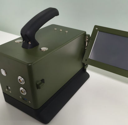 Geiger Counter Crafted Surface Contamination Meter In Laboratory