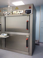 Silver Gray Color I131 Hot Cell With Lead Power