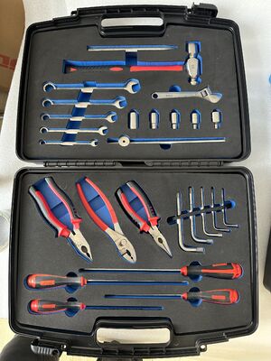ISO 9001 Certified Non Magnetic Tool Kit Featuring Anti Static Safety and Durable Hard Plastic Case Suitable for Sensitive Electronic Repairs