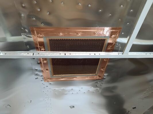 L Type Honeycomb Waveguide Air Vents Window Air Ventilation EMI Shielding