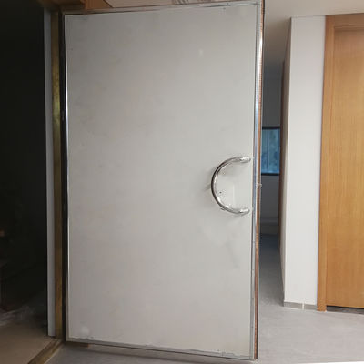 100dB आरएफ क्षीणन मैनुअल स्विंग एमआरआई दरवाजा 10-130 मेगाहर्ट्ज अस्पताल रेडियोलॉजी शील्ड दरवाजा
