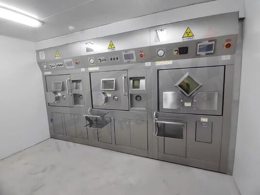 सुरक्षा परमाणु विकिरण गर्म सेल भारी ढाला संलग्नक