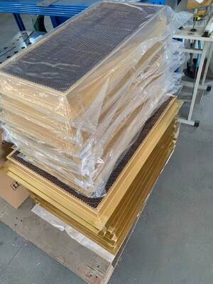 Electronics Enclosures Honeycomb Waveguide Air Vents High Durability High Air Flow Performance