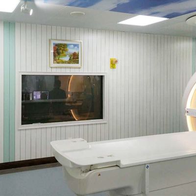 टिकाऊ इलेक्ट्रोमैग्नेटिक बैरियर उपयोग के लिए 60dB सिग्नल क्षीणन प्राप्त करने वाली एमआरआई रेडियो फ्रीक्वेंसी आइसोलेशन एंटी-इंटरफेरेंस विंडोज़ विकसित की गई